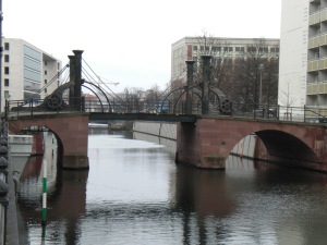 Jungfernbrücke nach der Sanierung, hier 2008